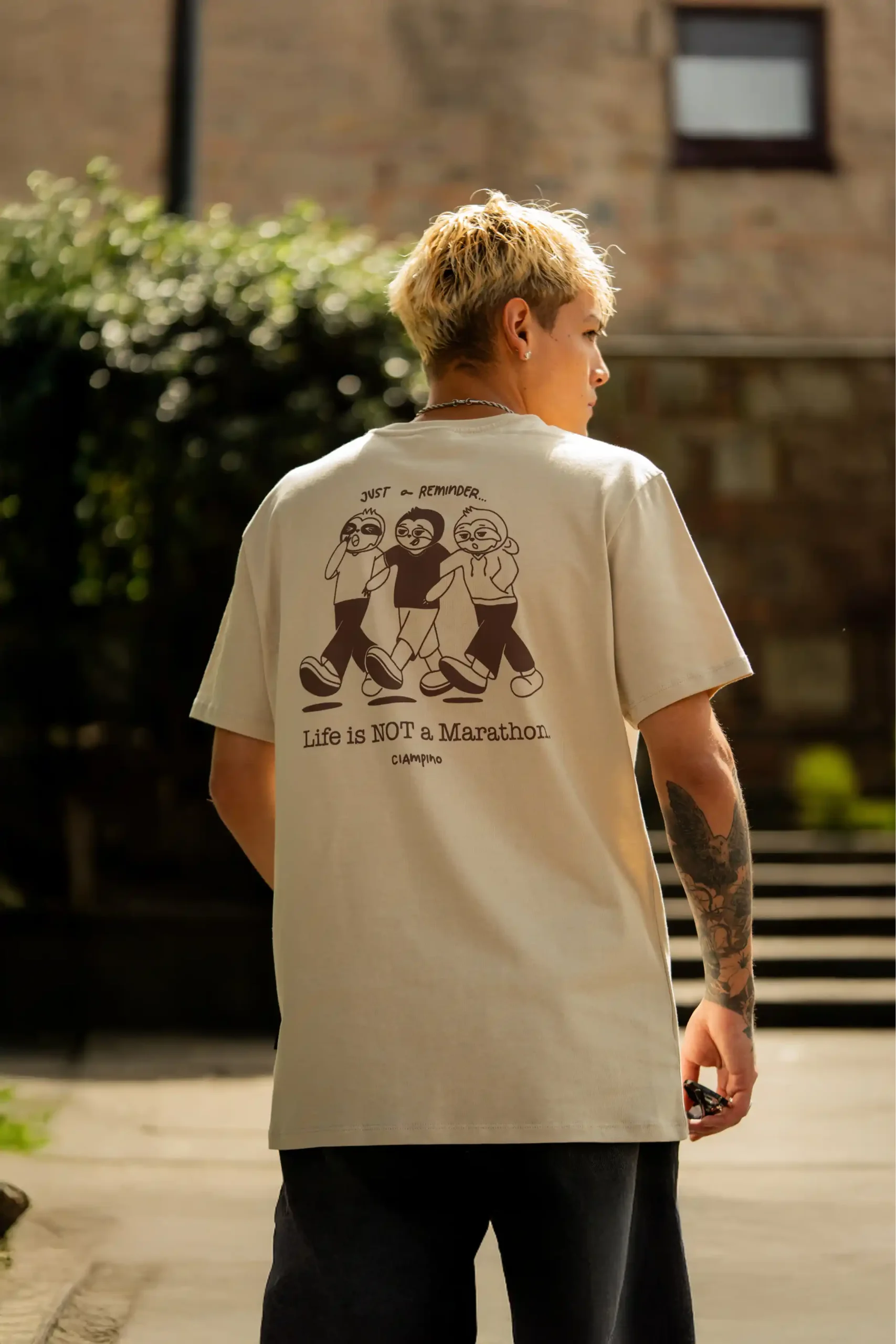 Not a Marathon Regular - Cream - Image 2