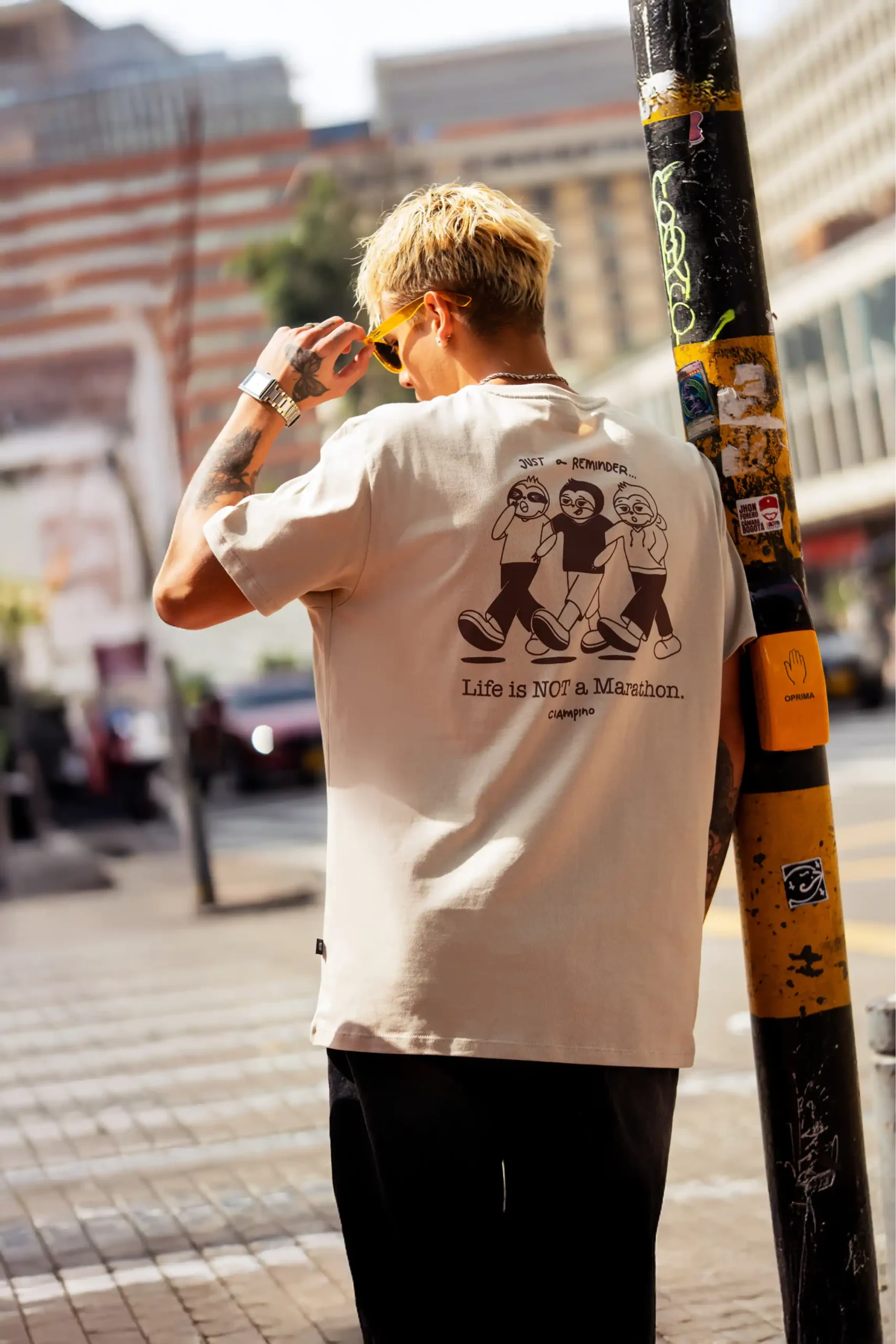 Not a Marathon Regular - Cream - Image 3