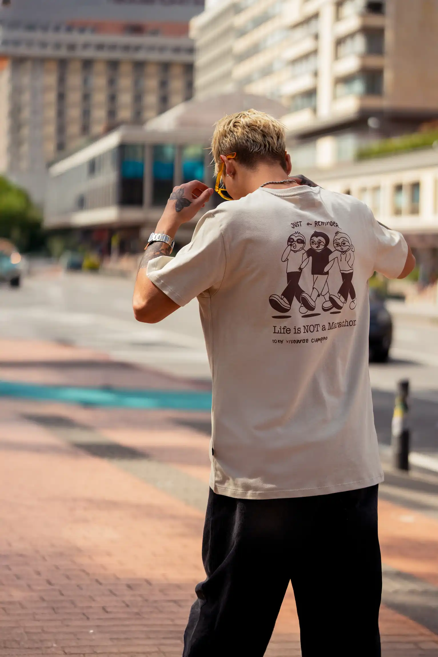 Not a Marathon Regular - Cream - Image 4